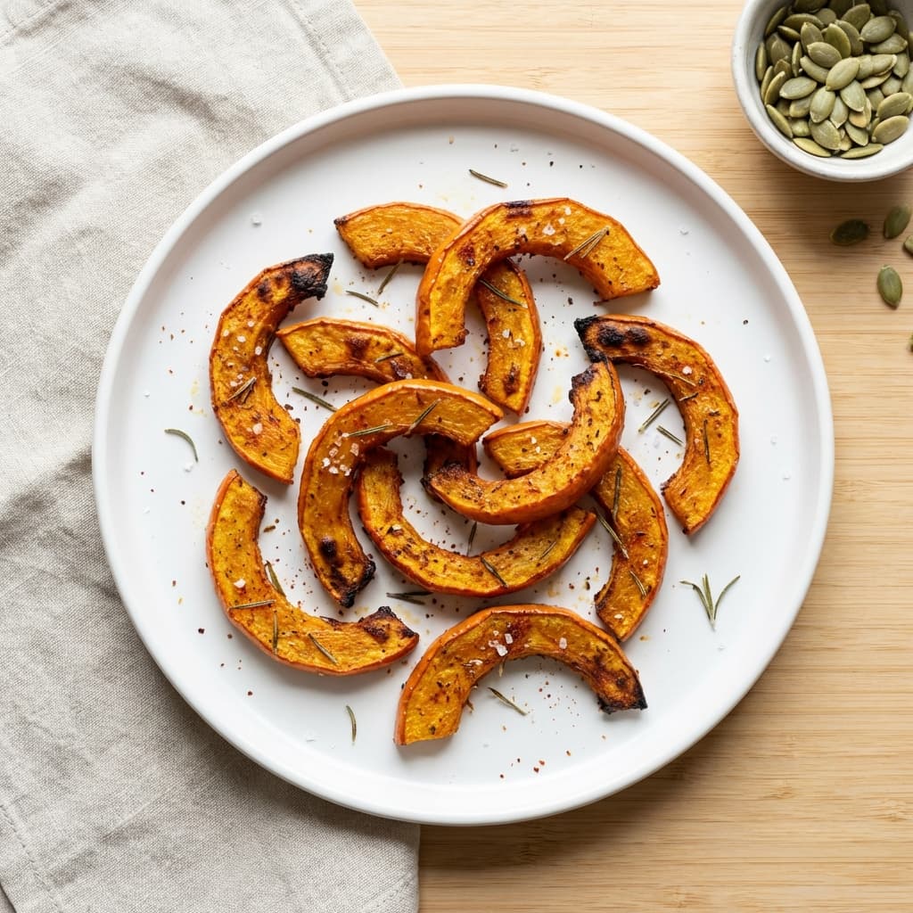 Простые снеки из тыквы