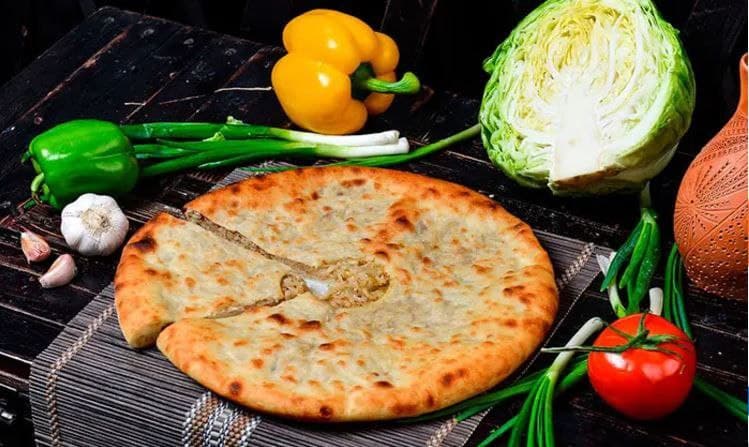Осетинский пирог с капустой