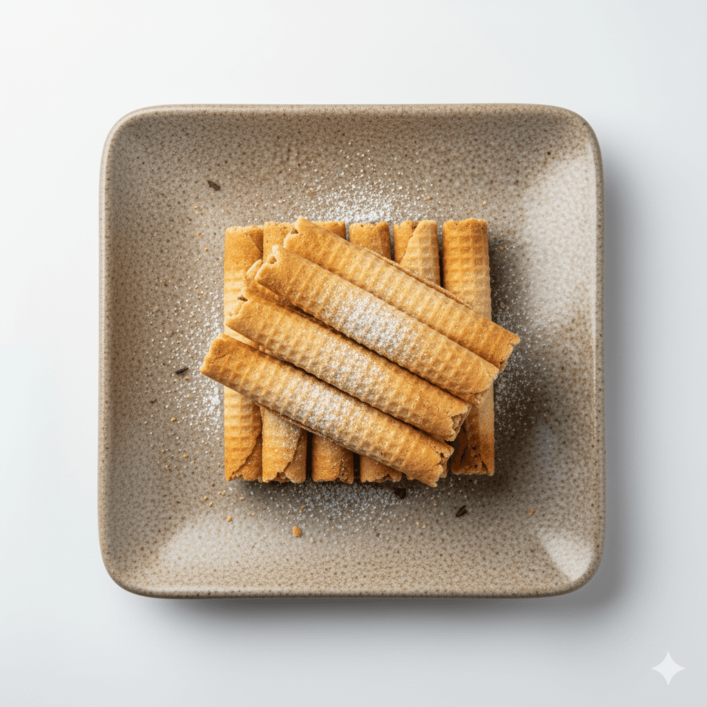 Трубочки вафельные