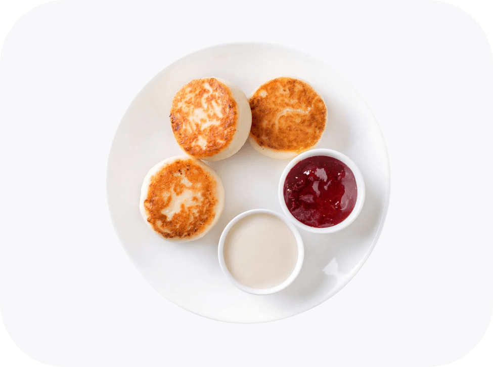 Сырники с курагой